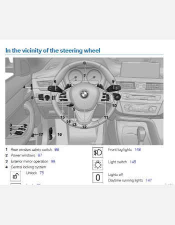 bmw x1 2018 owners manual